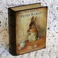 Шкатулка - книга "Истории о кролике Питере" запись мастер-класса. Алевтина Заричная