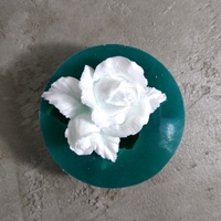 Роза с бутоном, силиконовая форма (молд) (ОРМ-251)